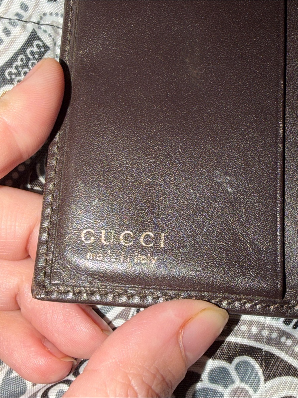 Vintage Gucci Leather "Jackie" Compact French Flap Wallet - Picture 13 of 16